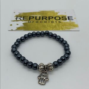NWT Repurpose Bracelets hamsa bracelet